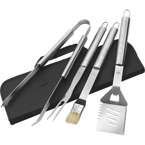 Set de de bbq de acero inox. Silas Set de de bbq de acero inox. Silas