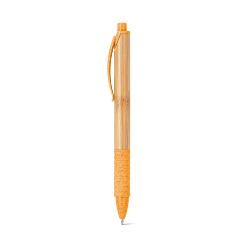 KUMA. Bamboo ball pen with non-slip clip KUMA. Bamboo ball pen with non-slip clip