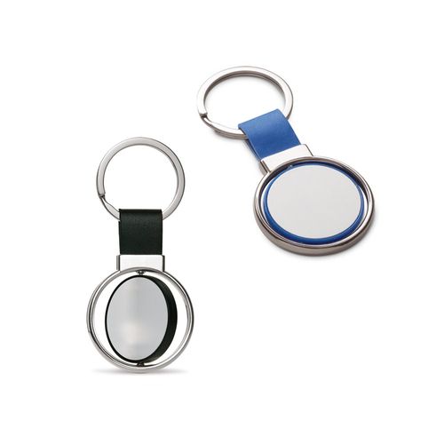 ALBRIGHT. Metal and PU keyring ALBRIGHT. Metal and PU keyring