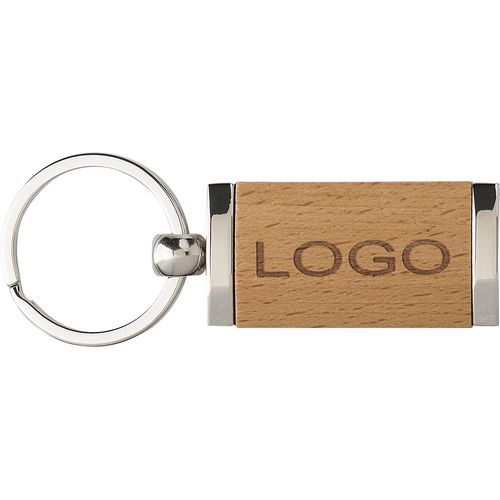 Porte-clés en bois et métal Jennie Porte-clés en bois et métal Jennie