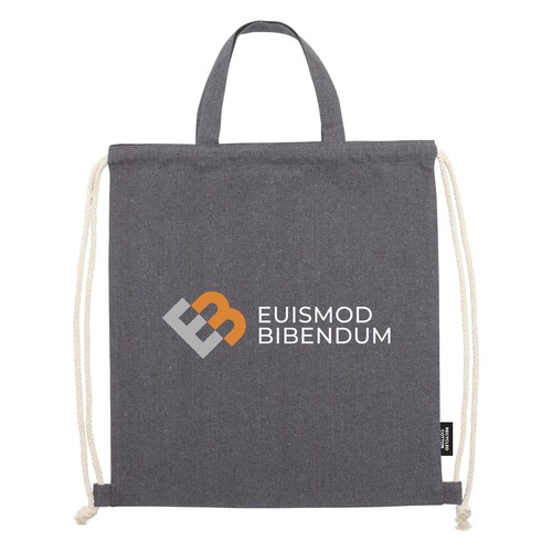 GRS Recycled Cotton PromoBag Plus (180 g/m²) backpack GRS Recycled Cotton PromoBag Plus (180 g/m²) backpack