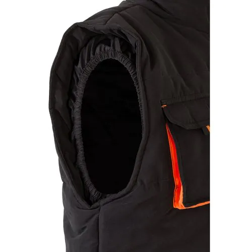 VL NERGAL. Padded vest, two-tone, multi-pocket (120g/m²), in polyester (100%) VL NERGAL. Padded vest, two-tone, multi-pocket (120g/m²), in polyester (100%)