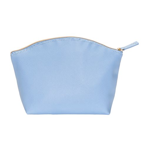 Multipurpose PU fine grain saffiano beauty case. Zipper closure and inner lining Multipurpose PU fine grain saffiano beauty case. Zipper closure and inner lining