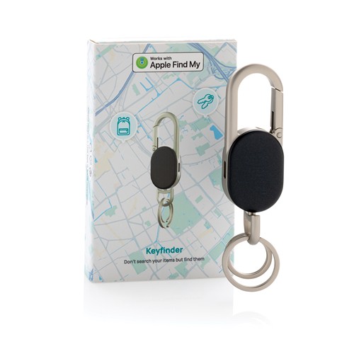 Keyfinder Dual keychain with worldwide locating