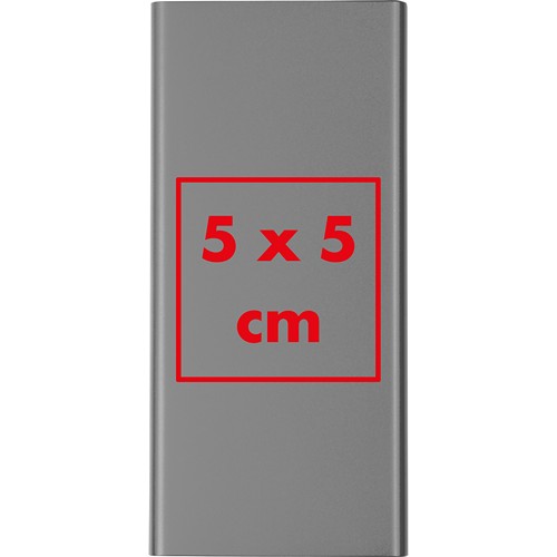 Chargeur en aluminium recyclé 10.000 mAh Chargeur en aluminium recyclé 10.000 mAh