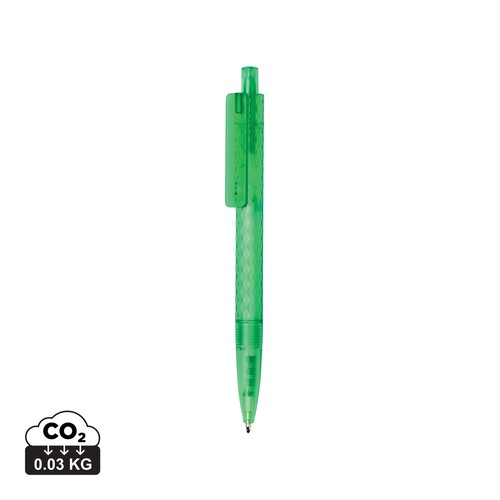 Stylo X3 en plastique givré GRS