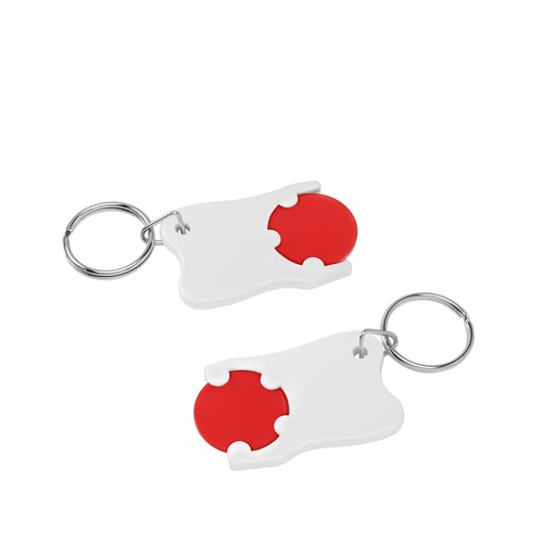 Chip holder with 1€ chip "tooth" Chip holder with 1€ chip "tooth"