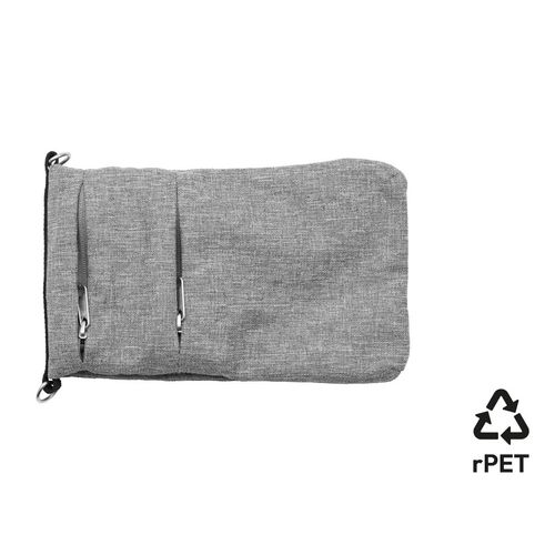 Pouch 'Toledo', RPET heather grey Pouch 'Toledo', RPET heather grey