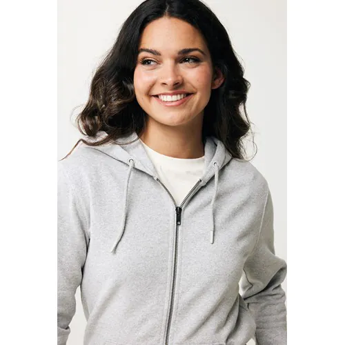 Felpa con cappuccio IQONIQ Abisko in cotone riciclato e zip Felpa con cappuccio IQONIQ Abisko in cotone riciclato e zip
