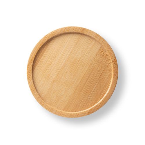 FANGIO. Kubek ceramiczny z bambusową podstawą i pokrywką 220 mL FANGIO. Kubek ceramiczny z bambusową podstawą i pokrywką 220 mL