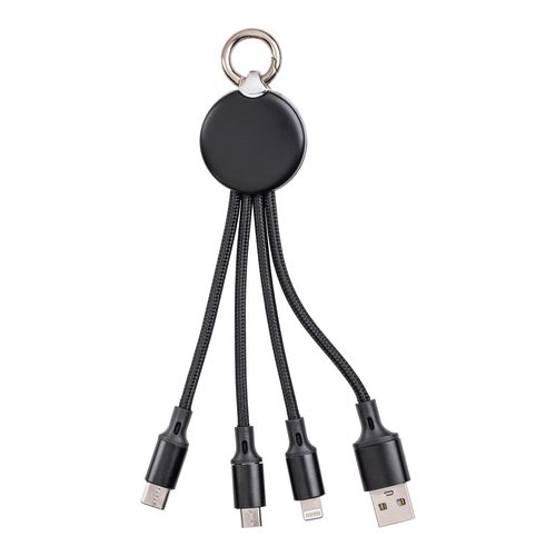 Set de câbles Micro USB, lighthing, type C avec LED Set de câbles Micro USB, lighthing, type C avec LED
