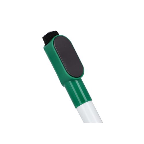 Whiteboard marker with magnet & wiper