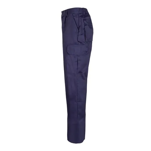 VL MABON. Pantalon sergé, multipoches (200g/m²), en coton (35%) et polyester (65%)