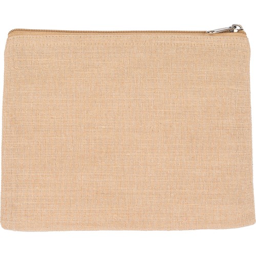 IUCO POUCH IN JUTA AND COTTON IUCO POUCH IN JUTA AND COTTON