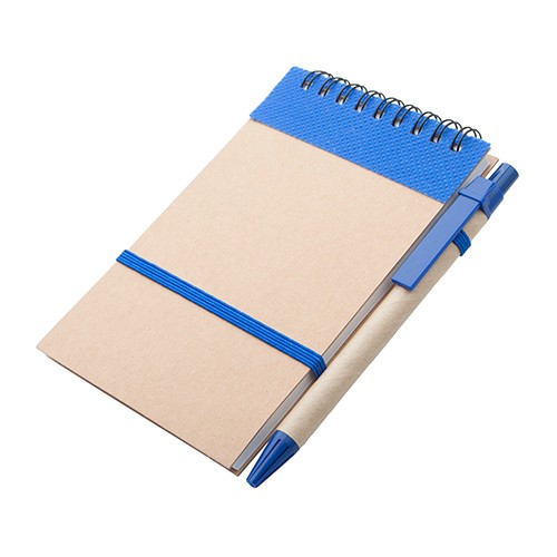 A6 Notebook with pen Justi