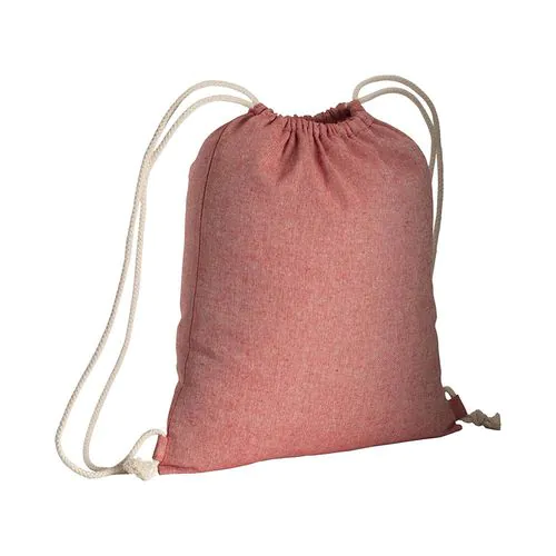 150g/m2 recycled cotton drawstring backpack 150g/m2 recycled cotton drawstring backpack