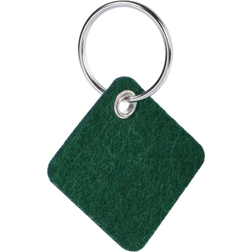 KEY CHAIN IN RPET FELT AND METAL KEY CHAIN IN RPET FELT AND METAL