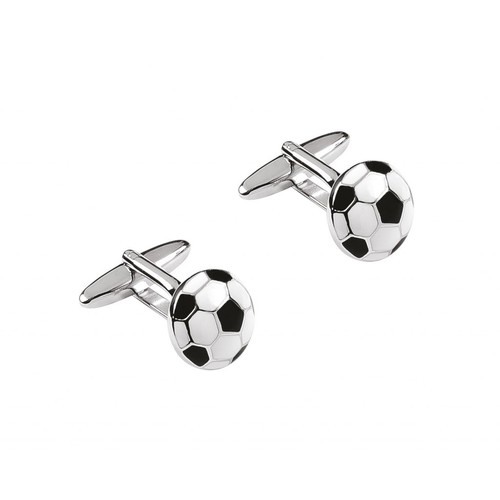CUFFLINKS FOOTBALL d 14 h 5 mm -NO BOX CUFFLINKS FOOTBALL d 14 h 5 mm -NO BOX