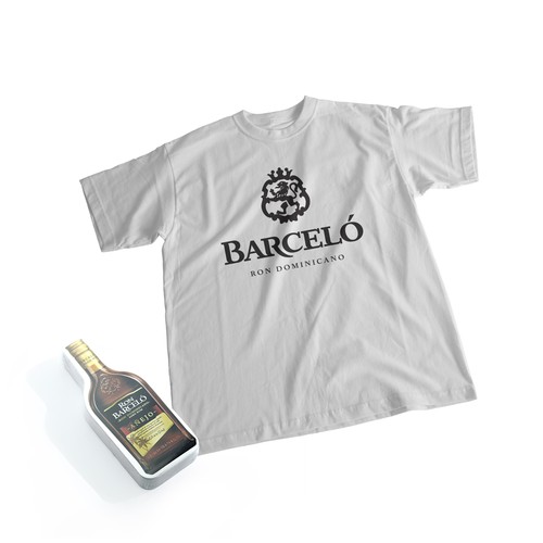 T-Shirt blanc compact (Gildan 180 g/m²) imprimé en 2 couleur