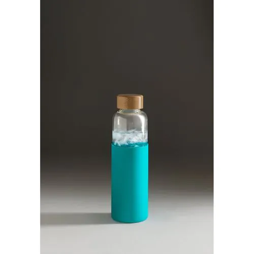 DAKAR. Bouteille 600mL en bambou et verre borosilicate DAKAR. Bouteille 600mL en bambou et verre borosilicate