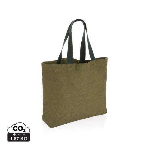 Impact Aware™ recycled canvas XL draagtas 240gsm ongeverfd Impact Aware™ recycled canvas XL draagtas 240gsm ongeverfd