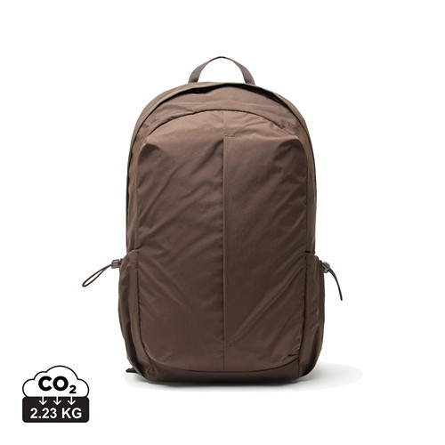 KENTO URBAN RCS recycled nylon 15.6 inch Backpack with front KENTO URBAN RCS recycled nylon 15.6 inch Backpack with front
