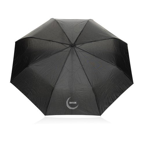 Yara 21" AWARE™ RPET solid colour umbrella with carabiner Yara 21" AWARE™ RPET solid colour umbrella with carabiner