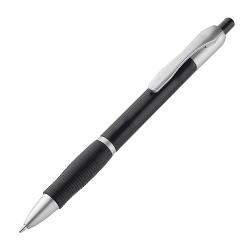 Kunststof pen met drukmechanisme