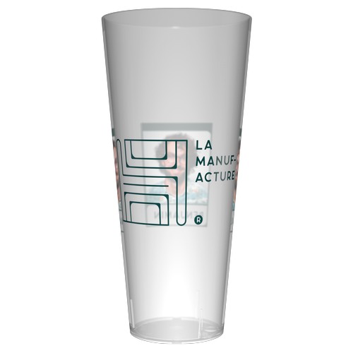 Personalisierter wiederverwendbarer Becher 50cl - Ultra-Personalisierung