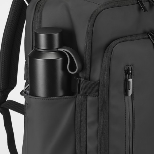 Laptop backpack (15) made of water resistant soft PU Laptop backpack (15) made of water resistant soft PU