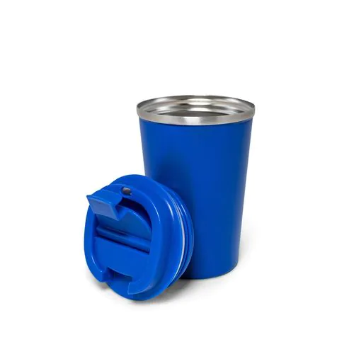 PHELPS. Stainless steel and PP travel cup 470 mL