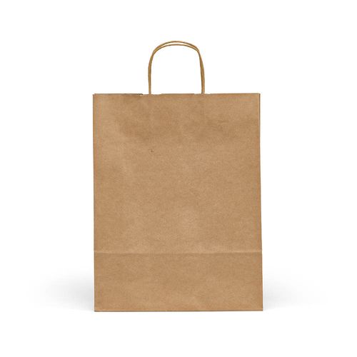 Vesuvio L Brown Recycled FSC® Kraft Bag. 115gsm. Made in Portugal