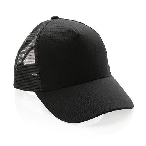Casquette filet 5 panneaux coton recyclé Impact AWARE™ Casquette filet 5 panneaux coton recyclé Impact AWARE™