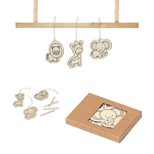 FAUNE. Set da colorare per bambini in legno FAUNE. Set da colorare per bambini in legno