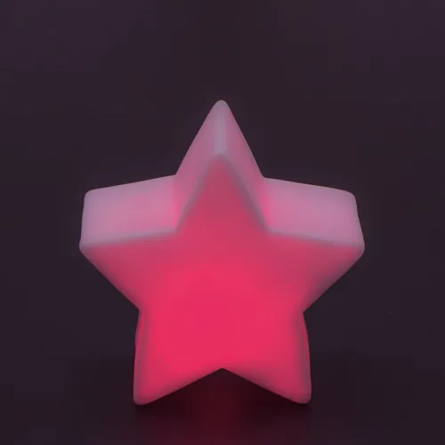 Night light in star shape