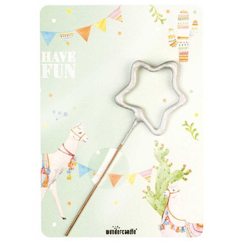 Wondercandle mini with Wondercard  - tree, gold