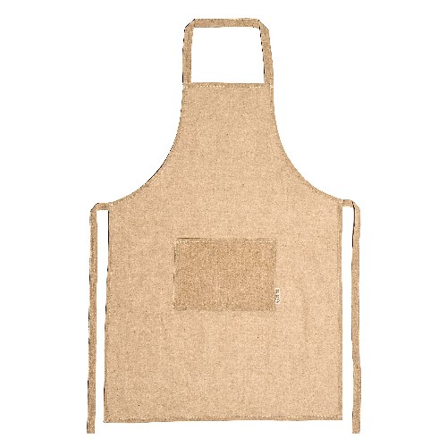 Apron made from recycled cotton Sabbia