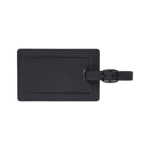 Etichetta per bagagli in soft PU. Con cartoncino interno per nome e dati di contatto Etichetta per bagagli in soft PU. Con cartoncino interno per nome e dati di contatto