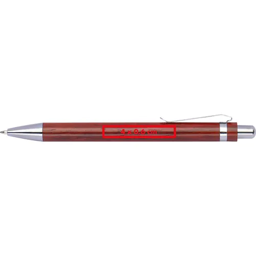 Wooden ball pen