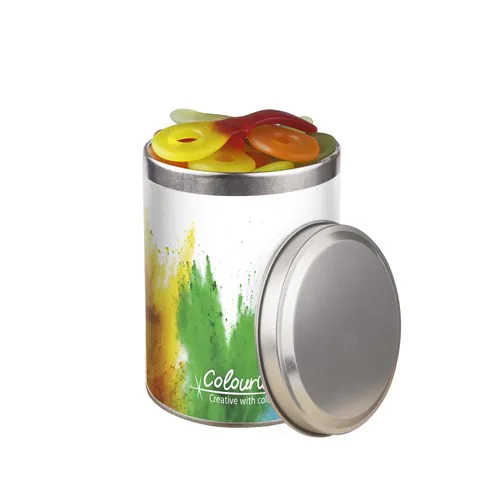 Medium round tin, 0.9 liters Medium round tin, 0.9 liters