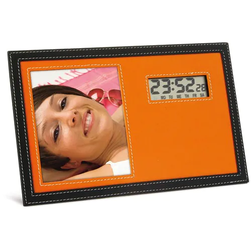 * OROLOGIO LCD CON PORTAFOTO