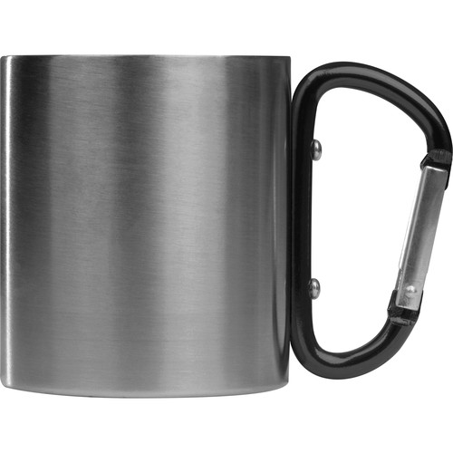 Tasse en métal avec mousqueton Tasse en métal avec mousqueton