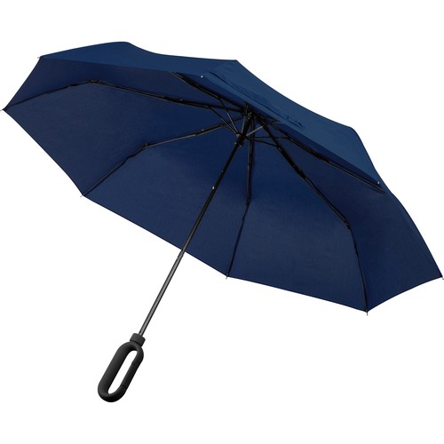 Pocket umbrella with carabiner handle