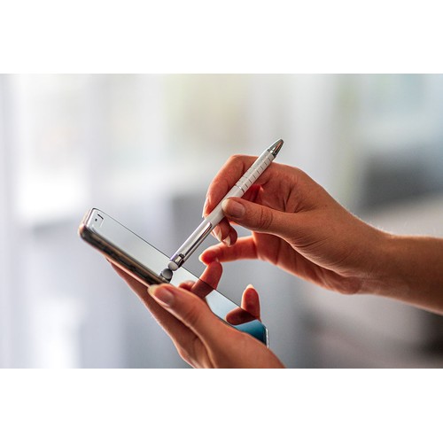 Metal pen with touch function
