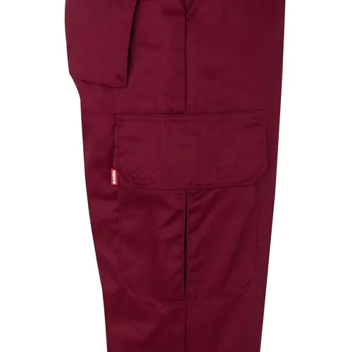 VL POSEIDON LARGE. Two-tone multi-pocket twill trousers (210g/m²), in cotton (20%) and polyester (80%)
