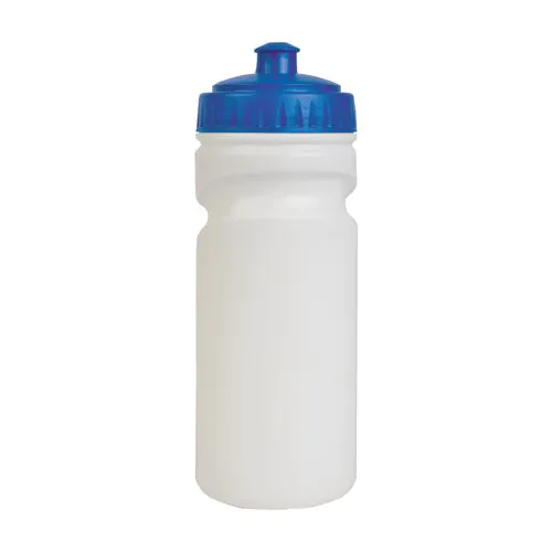 Plastic sport bottle with coloured lid (500 ml)