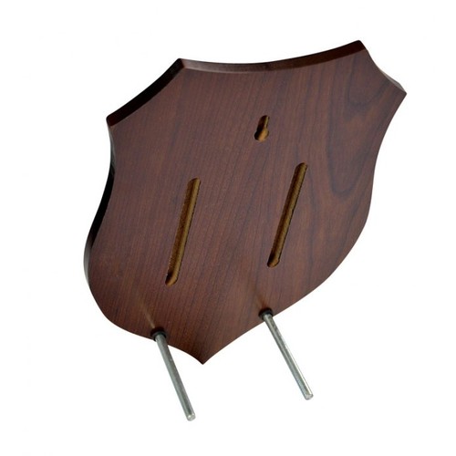 PLAQUE SHIELD WALNUT 190x260x15 mm PLAQUE SHIELD WALNUT 190x260x15 mm