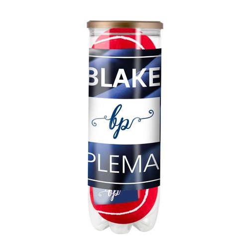 Tube coloured tennis balls Tube coloured tennis balls