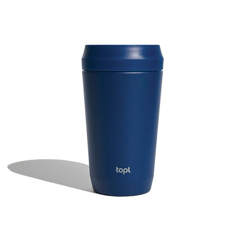 Topl Recycled Steel To Go Tumbler Patented 360 Lid 354ml Topl Recycled Steel To Go Tumbler Patented 360 Lid 354ml