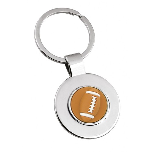 KEY CHAIN - RUGBY - BACK SMOOTH KEY CHAIN - RUGBY - BACK SMOOTH
